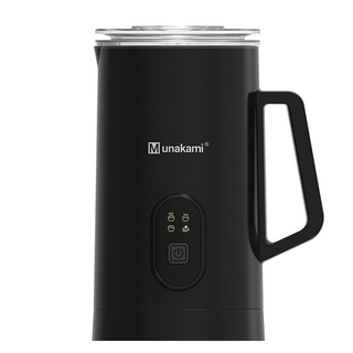 Munakami 村上 多功能電動奶泡機 黑色 ｜冷熱奶泡、一鍵操作、易清洗, MK-9Y