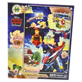HUNDRED PICTURES 百耘圖 拼圖 Set 300片 260x380mm, Mickey Mouse&Friends 米奇與好朋友, 1盒