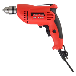 SHINKOMI 型鋼力 三分電鑽 110V 60HZ 3.6Amp 輸入功率 400W 無載轉速 0-3000RPM 夾頭規格 10mm普通夾頭, 1個