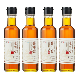 gomgom 紫蘇油 180ml，精選紫蘇油，帶來獨特風味, 4瓶