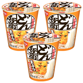 NISSIN 日清 咚兵衛 天婦羅烏龍麵 速食麵 83g, 3入