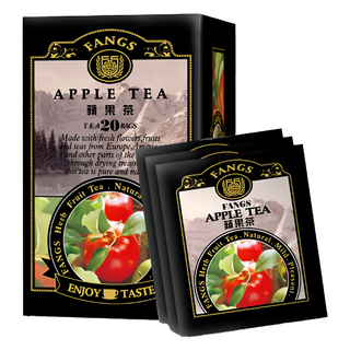 FANGS 方氏 蘋果茶 歐洲鮮花水果茶, 2g, 20包, 1盒