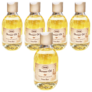 SABON 綠玫瑰沐浴油, 300ml, 5瓶