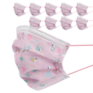 收納王妃 史努比成人口罩 10片, 17.5 x 9.5cm, 童心, 1盒