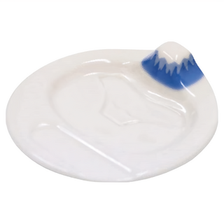 Artha 日式醬料碟, 陶瓷, 9.5xH2.7cm, 青富士倒影, 1個