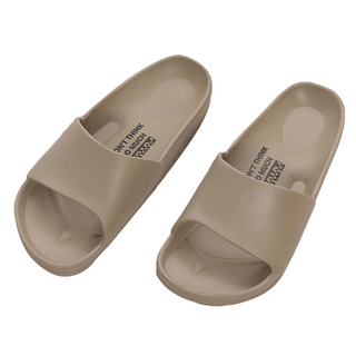 FUN PLUS 流線活力室外拖鞋 EVA材質 耐磨損 台灣製造, 沙色, 260mm