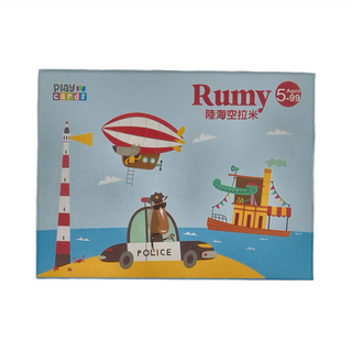 Rumy 陸海空拉米 Set, 5-99歲, 1盒, 多色