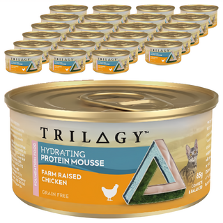 TRILOGY 奇境 幼貓用無穀慕斯主食罐, 牧場純雞, 85g, 24罐