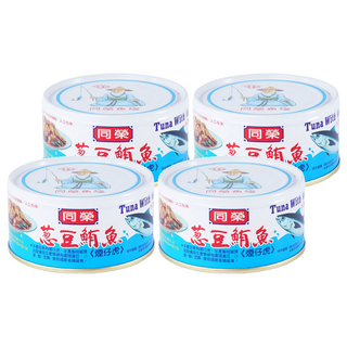同榮 蔥豆鮪魚 煙仔虎 185g, 4罐