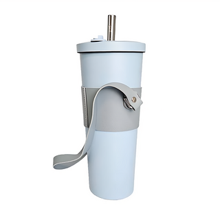 A-OK 304啵啵杯套裝, 750ml, 內層#304不鏽鋼, 藍色, 1個