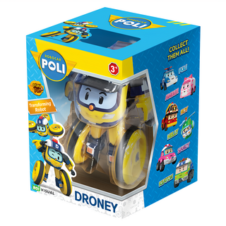 ROI TOYS 新4吋變形機器人玩具 RB33656, 佐力, 1盒