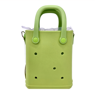 FUN PLUS 放步生活 隨心所釦隨行包 - 蘋果綠, 16 x 21cm