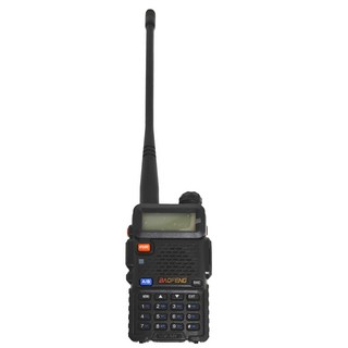 BAOFENG 寶峰 雙頻無線對講機 原廠耳掛式耳機麥克風 + 48cm伸縮天線套組 UV-5R, 1組