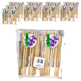 桂竹坊 青皮鐵炮竹串/竹籤, 天然竹, 1組, 10包