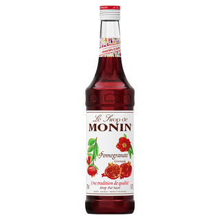 MONIN 莫寧 石榴風味糖漿，可用於醃漬醬料或其他餐飲配方中, 700ml, 1瓶