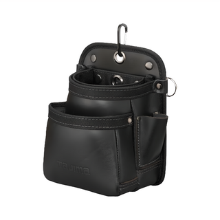 TaJIma 田島 雙快扣式真皮腰袋 SFKBN-2S2H, 1個