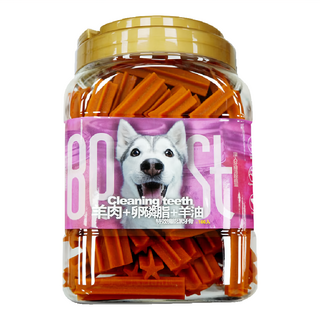 倍思特 多效機能潔牙骨 800g 全犬適用 潔牙護齒, 羊肉 + 卵磷脂 + 羊油, 1罐