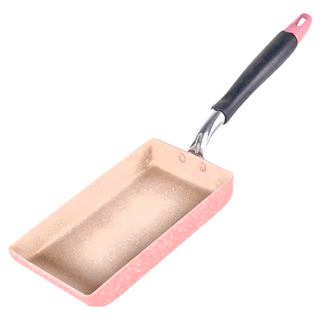 SHCJ 生活采家 日式IH玉子燒不沾鍋-粉色, 36cm, 1個