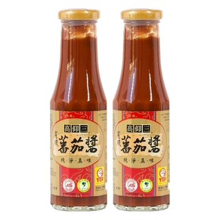 高仰三 有機蕃茄醬, 真實稀釋即飲, 260g, 2瓶