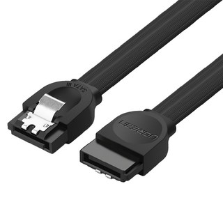 UGREEN 綠聯 SATA3傳輸線 直立型, 1條, 50cm
