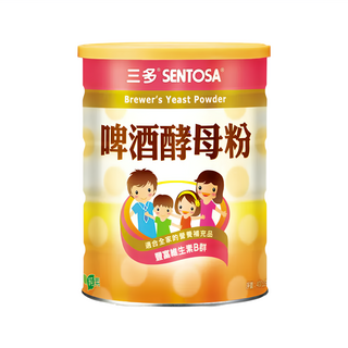SENTOSA 三多 啤酒酵母粉 400g/罐，富含蛋白質、維生素B群和礦物質，膳食纖維，全家人的營養補充品，純素配方, 1罐
