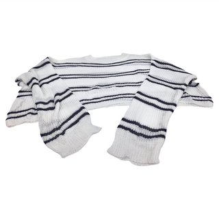 韓版寬鬆針織衫上衣 Y9284, 不適用, 白色