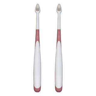 VIIDA Joy 幼兒牙刷 XS, 甜心粉, 1入, 2支