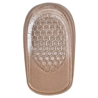 FaSoLa 女款 緩解足壓矽膠隱形增高墊 一般款 Set - 柔軟輕盈 受力均勻 行走舒適, 10.6 x 6 x 1.5cm, 膚色, 1組