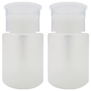 台灣 COSMOS 按壓瓶 BS-89 180ml, 透明色, 2個