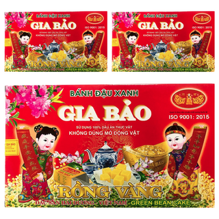 GIA BAO 家寶 綠豆糕餅 12g, 240g, 3盒