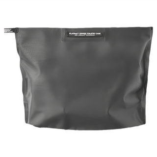 Matador 鬥牛士 FlatPak Zipper Toiletry Case 便攜防水拉鍊旅行收納袋 30D Cordura材質 2.25公升最大容量, 黑色, 1個