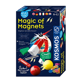 THAMES&KOSMOS Steam益智遊戲 磁性實驗套組 適用年齡8歲以上, 1盒