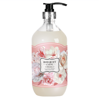 BOUQUET GARNI 香水洗髮精 白麝香 White Musk 優雅迷人 深層清潔頭皮與髮絲 溫和配方, 1L, 1件