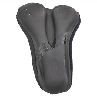 Bloomery ESLNF自行車減震防滑坐墊套 蜂窩款, 黑色, 1個