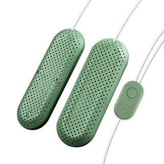 aibo USB智能恆溫烘鞋機 三檔定時 烘乾除濕 360°環繞 多孔散熱 鞋襪適用, OO-N22X4-G, 綠色