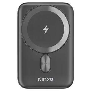 Kinyo 小磁片超薄磁吸無線充, KPB2512, 黑色