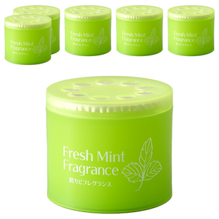 AIMEDIA 艾美迪雅 防黴菌芳香劑 85g 持續效果90天 日本產, 薄荷香, 6罐