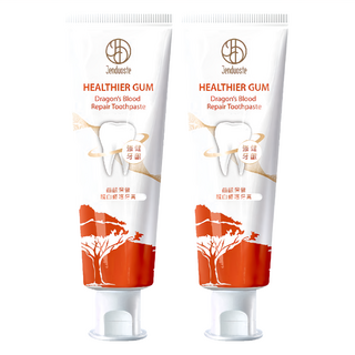 Jenduoste 珍朵絲特 齒齦保健龍血修護牙膏 120g, 2條
