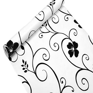 加大加寬隔熱自黏玻璃貼 45X300CM, 黑花藤, 1個