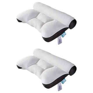 HONDONI 硬式日式反牽引枕 Z8-GT 記憶護頸紓壓止鼾枕 頂規版, 自然拉伸頸椎 舒緩減壓 減輕疲勞, 35 x 65cm, 2個