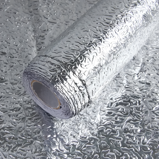 AXIS 艾克思 可裁剪 防油 防水 耐磨 鋁箔 廚房 水波紋 自黏壁貼