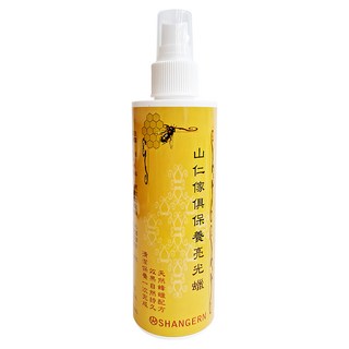 山仁 傢俱保養亮光蠟 德國蜂蠟配方 清潔保養一次完成 使用簡便效果顯著, 1瓶