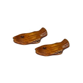 kiyodo鯽魚筷架2入, 1入, 木