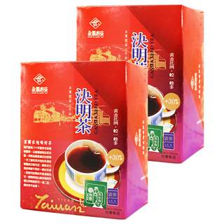 永發茗茶 冷泡決明茶, 台灣製茶八十年, 袋茶 16入, 4.6g, 16包, 2盒