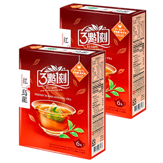 3點1刻 紅烏龍茶, 3.5g, 6包, 2盒