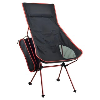 短版月亮椅 600D牛津布+鋁合金, 橘色, 1個