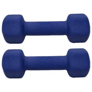 SUCCESS 成功 防滑塑身啞鈴 2KG 磨砂外層設計, 2個
