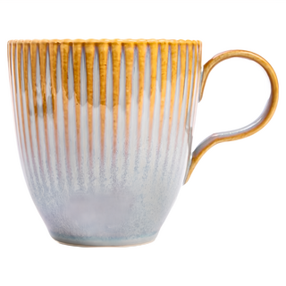 HOLA 和樂家居 強化瓷馬克杯, 璞日卵石灰, 1個