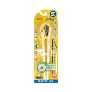 EDISON mama 新幹線 學習筷 18.5cm, 黃色, 1雙