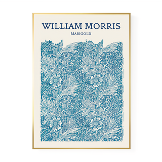 BOLUO GALLERY 菠蘿選畫所 萬壽菊 掛畫 BFSP4604G, 金色